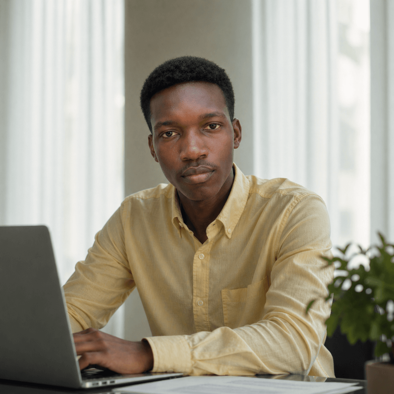 Portrait of Moses Keraso, Kenyan full-stack developer